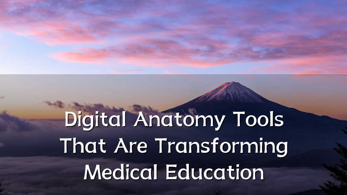 Digital Anatomy Tools That Are Transforming Medical Education