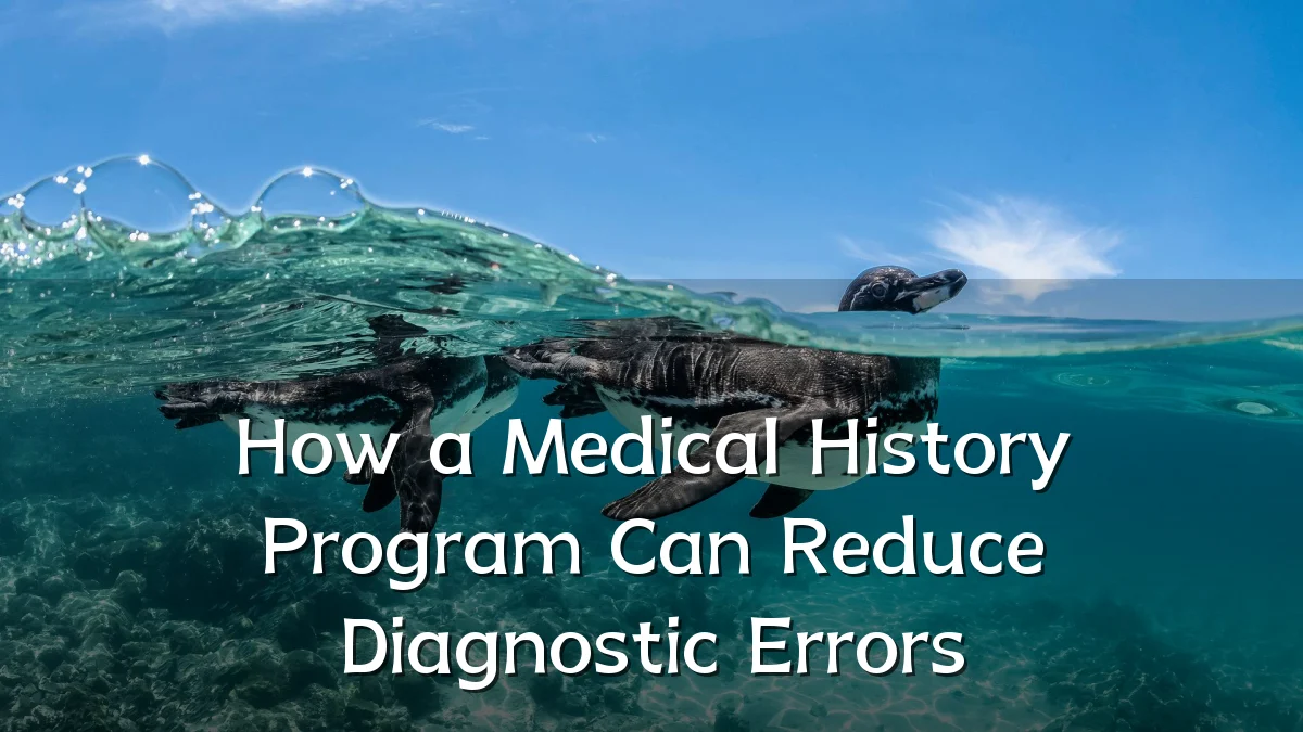 How a Medical History Program Can Reduce Diagnostic Errors