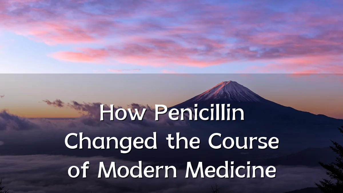 How Penicillin Changed the Course of Modern Medicine