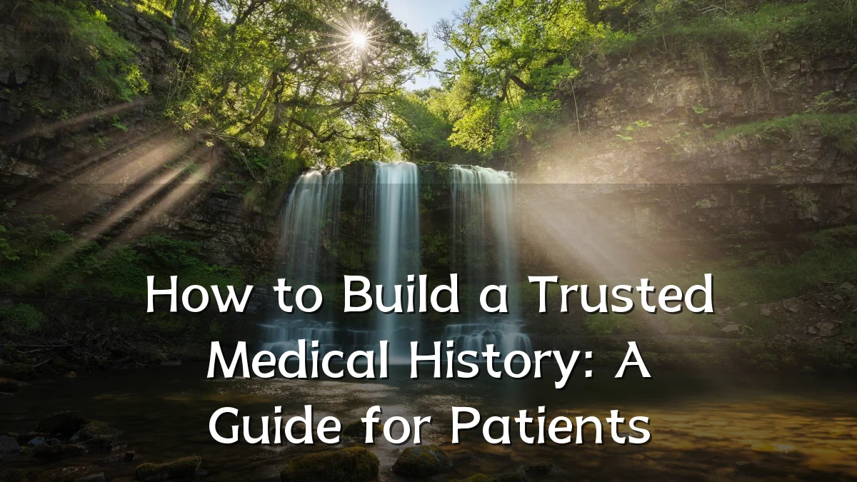 How to Build a Trusted Medical History: A Guide for Patients