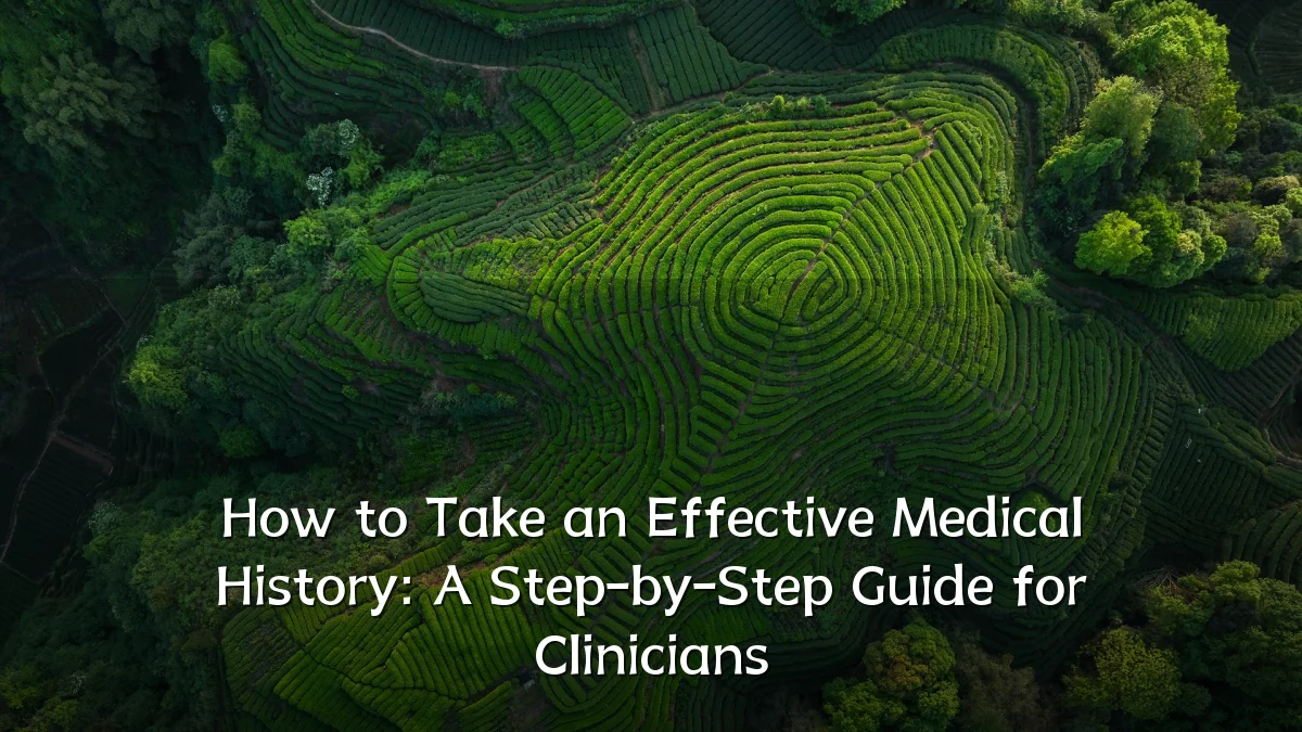 How to Take an Effective Medical History: A Step-by-Step Guide for Clinicians