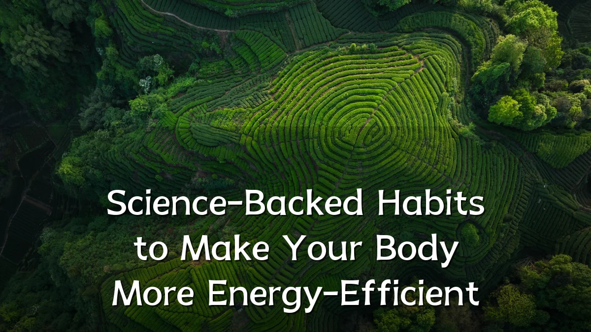 Science-Backed Habits to Make Your Body More Energy-Efficient