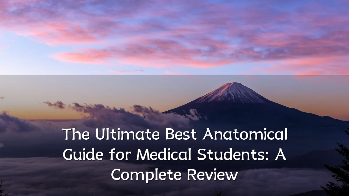 The Ultimate Best Anatomical Guide for Medical Students: A Complete Review