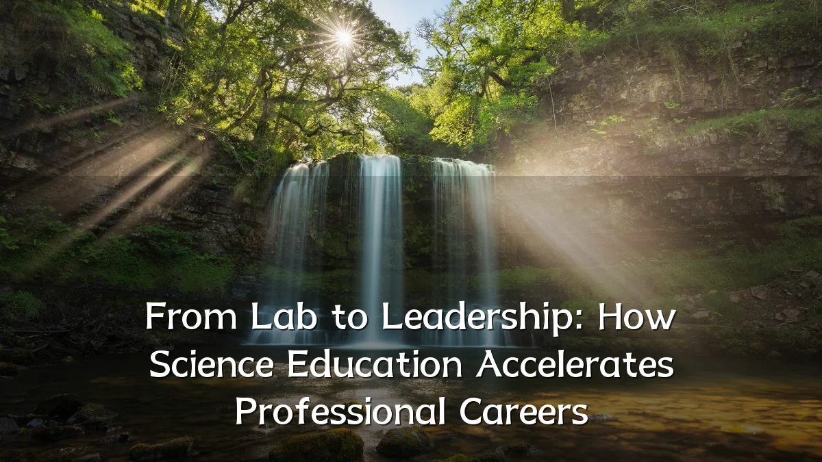 From Lab to Leadership: How Science Education Accelerates Professional Careers
