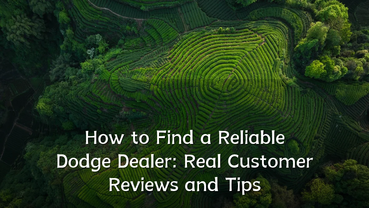 How to Find a Reliable Dodge Dealer: Real Customer Reviews and Tips