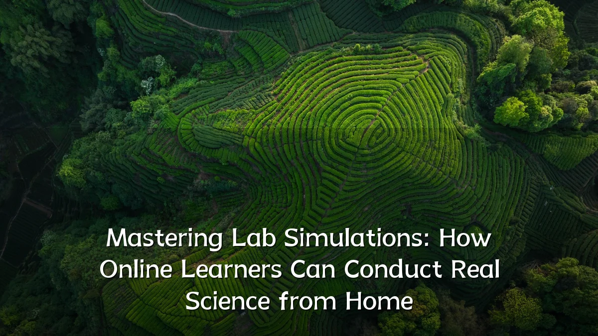Mastering Lab Simulations: How Online Learners Can Conduct Real Science from Home