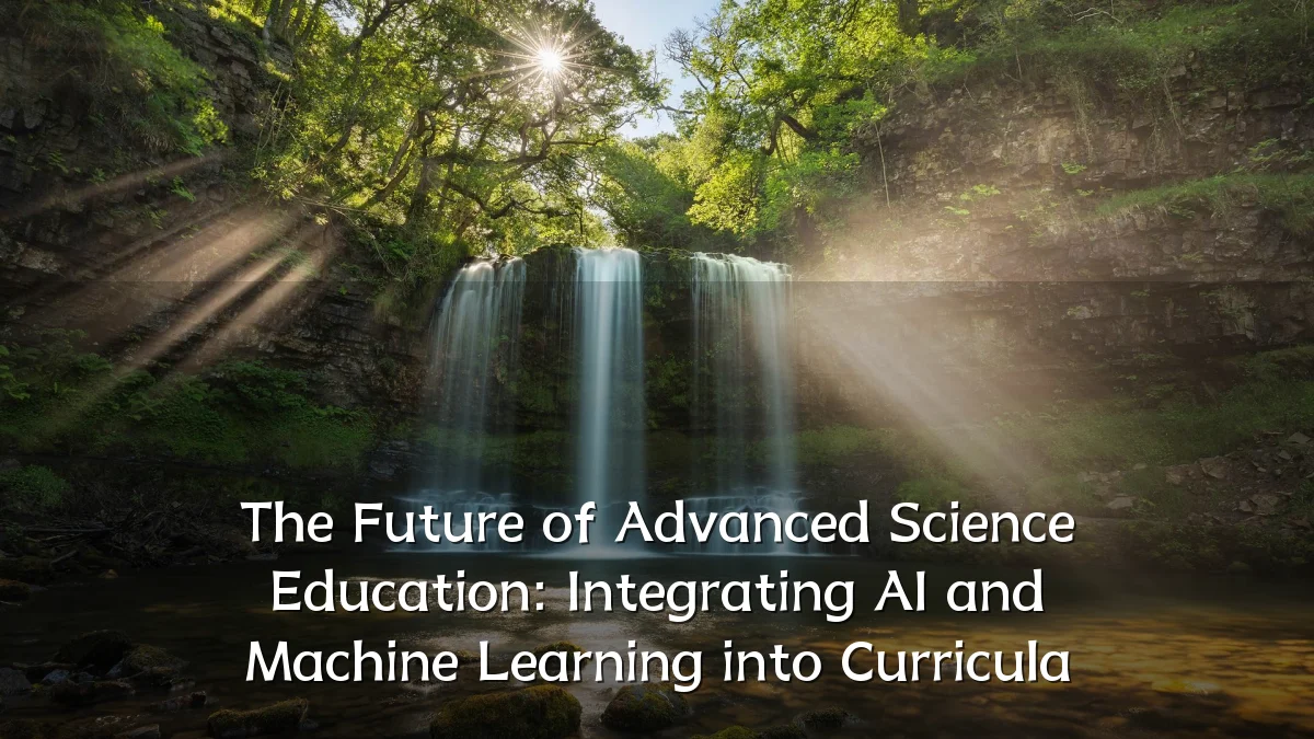 The Future of Advanced Science Education: Integrating AI and Machine Learning into Curricula