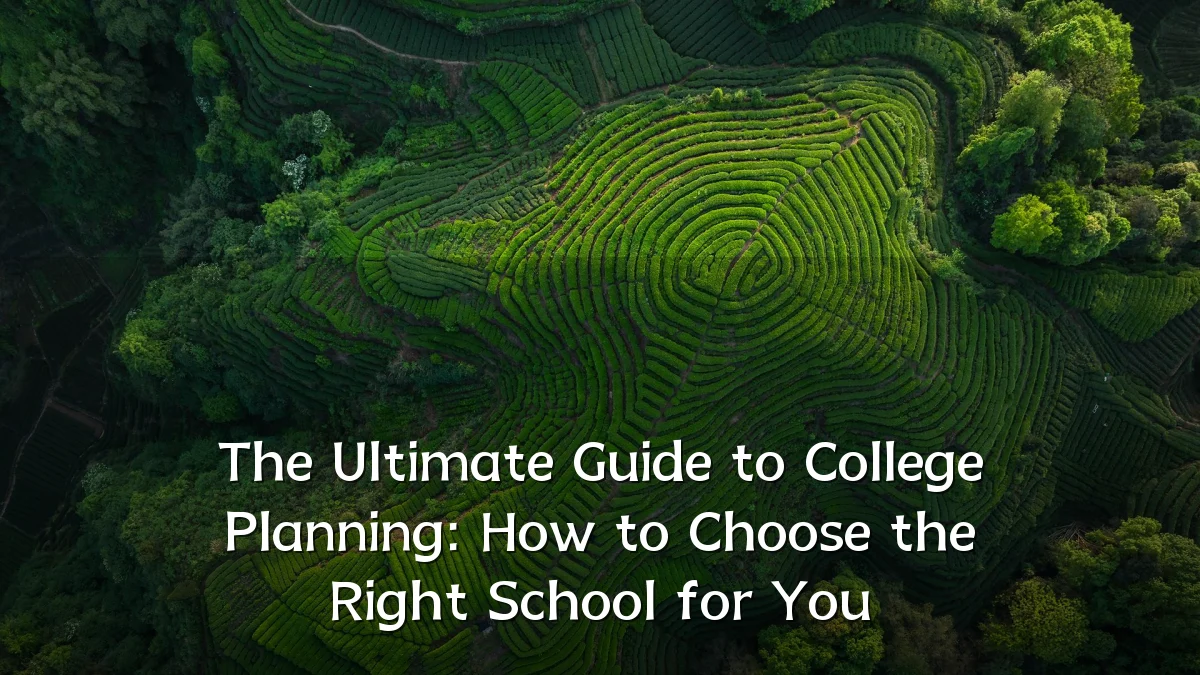 The Ultimate Guide to College Planning: How to Choose the Right School for You