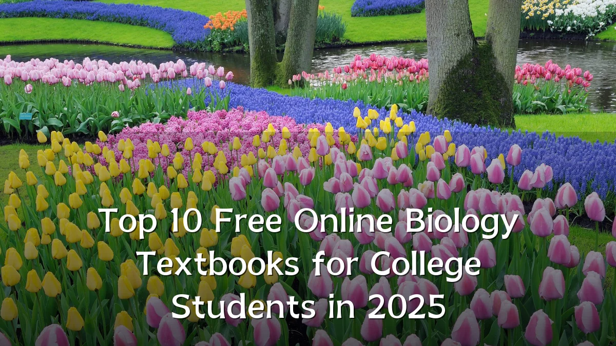 Top 10 Free Online Biology Textbooks for College Students in 2025