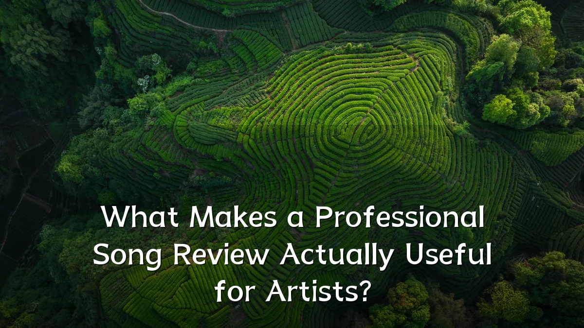 What Makes a Professional Song Review Actually Useful for Artists?